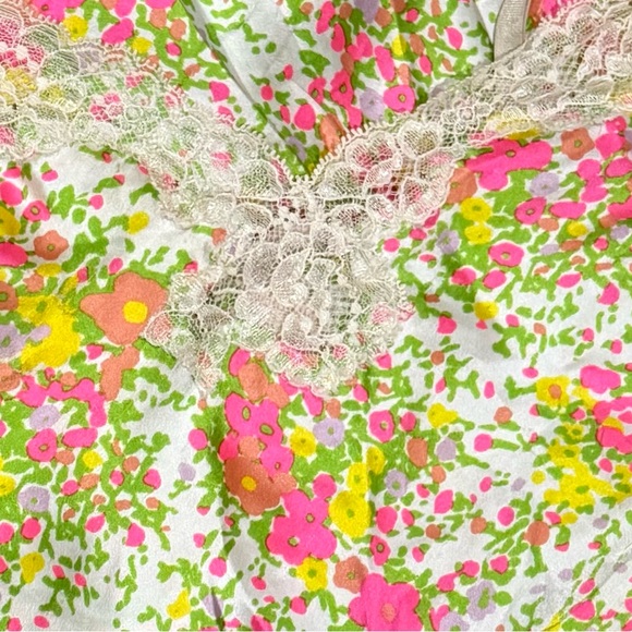 Victoria's Secret Floral Print Slip Y2K - Picture 4 of 8
